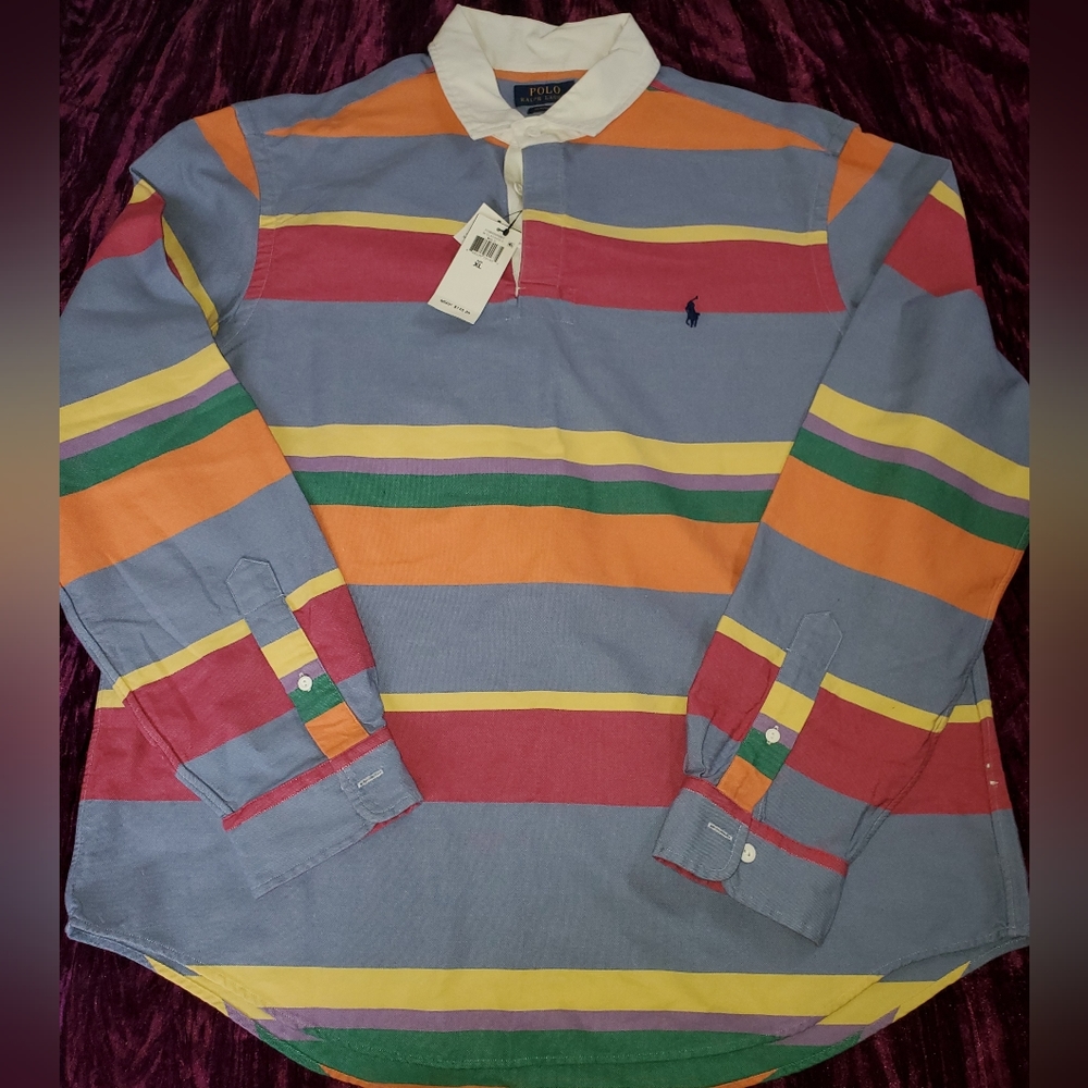 Polo Ralph Lauren easter rugby size xl